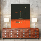 Bon voyage by Rene Hamann on GIANT ART - orange vector illustration