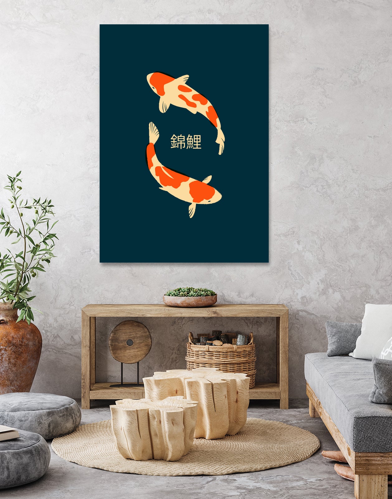 Koi by Rene Hamann on GIANT ART - orange character design