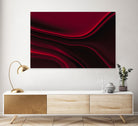 Red Liquid by Ronny Sefria on GIANT ART - black digital painting