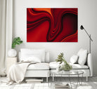 Red Liquid by Ronny Sefria on GIANT ART - black digital painting