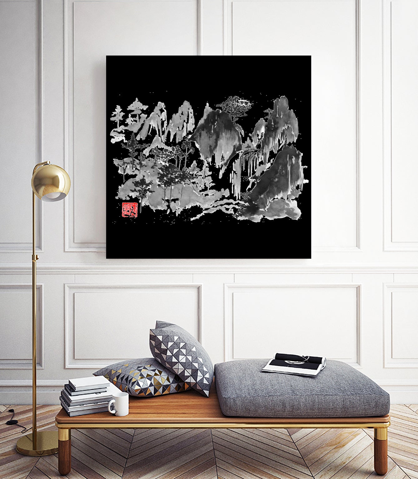 fall by philippe imbert on GIANT ART - black character design