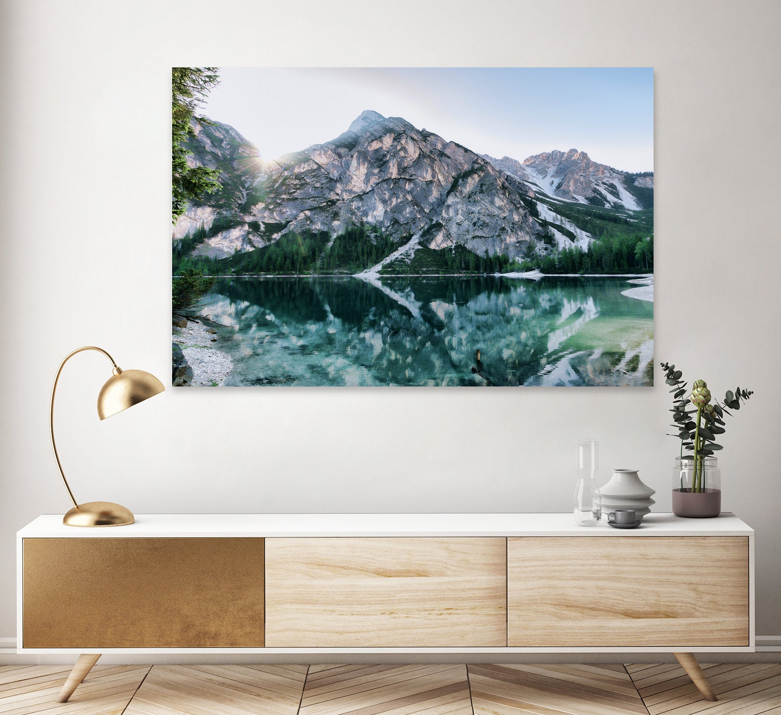 Scenic View of the Mountains by Mohd Azhari Enuar on GIANT ART - blue photo manipulation