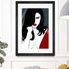 ROSIE by Ron Santiano on GIANT ART - red digital drawing