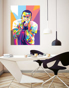 Chester Bennington by Art Style on GIANT ART - white digital drawing