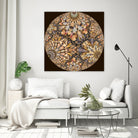 Hyperbolic Pebbles by Digital Crafts on GIANT ART - brown digital painting