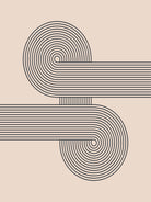 Mid century Modern Geometric by Akshay Mahatme on GIANT ART - black digital drawing