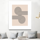 Mid century Modern Geometric by Akshay Mahatme on GIANT ART - black digital drawing