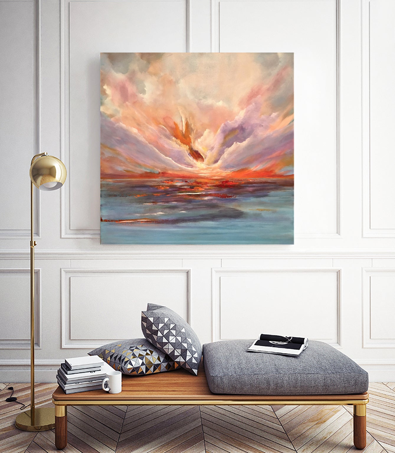 Intriguing by Soraya Silvestri on GIANT ART - fuchsia mixed media