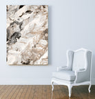 Abstract Marble Glam #4 #painting #wall #decor #art by Anita & Bella Jantz on GIANT ART - brown digital painting