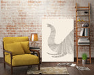 Elephant (On Beige) by Florent Bodart on GIANT ART - white digital drawing