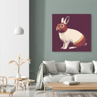 Lapin Catcheur (Rabbit Wrestler) by Florent Bodart on GIANT ART - digital drawing