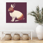 Lapin Catcheur (Rabbit Wrestler) by Florent Bodart on GIANT ART - digital drawing