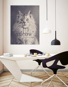Famous Quotes #2 (anonymous cat, 1952) by Florent Bodart on GIANT ART - fuchsia mixed media