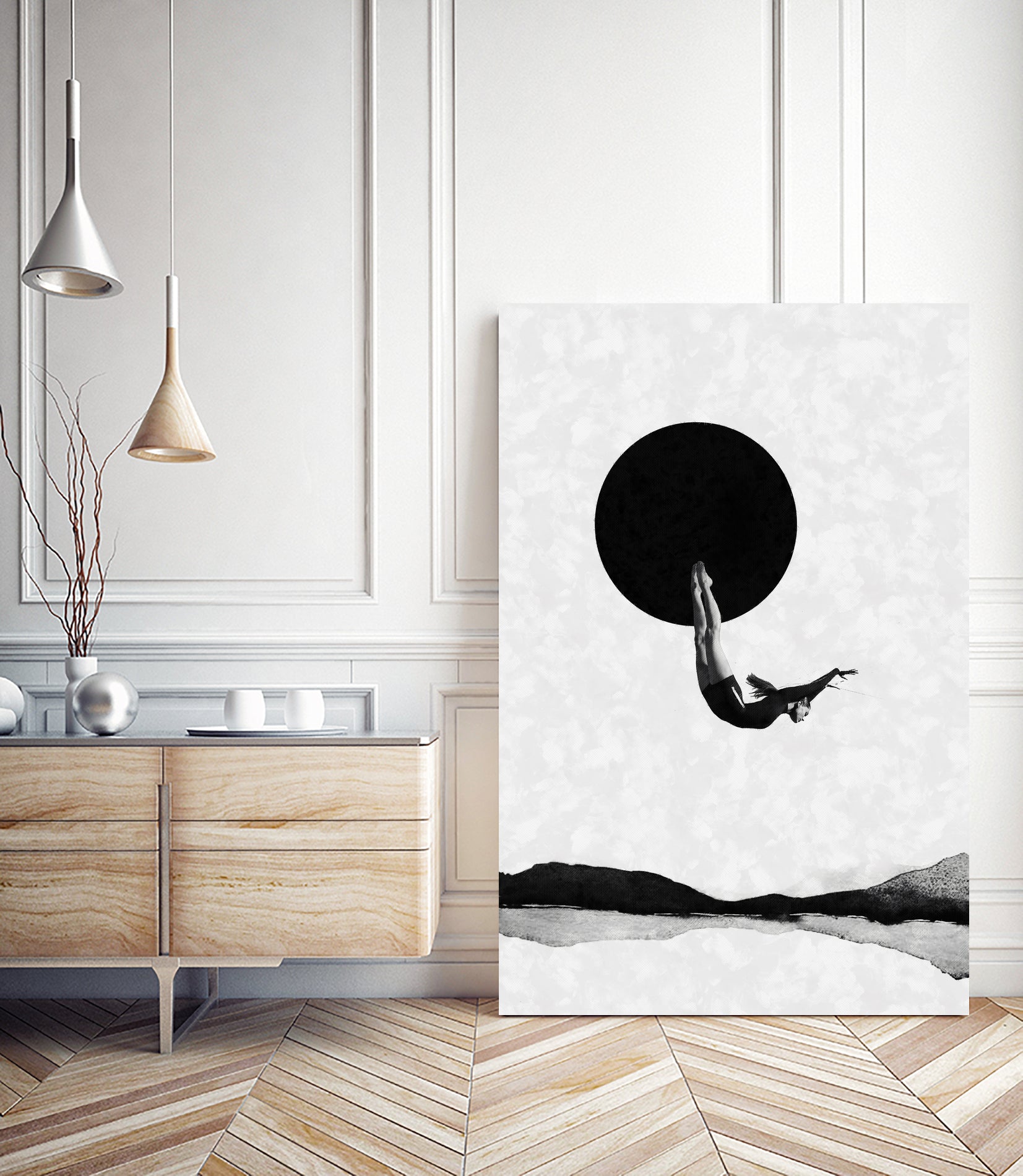 Taking the leap by Menelaos Trompoukis on GIANT ART - gray digital drawing