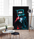 404 by Menelaos Trompoukis on GIANT ART - black digital painting