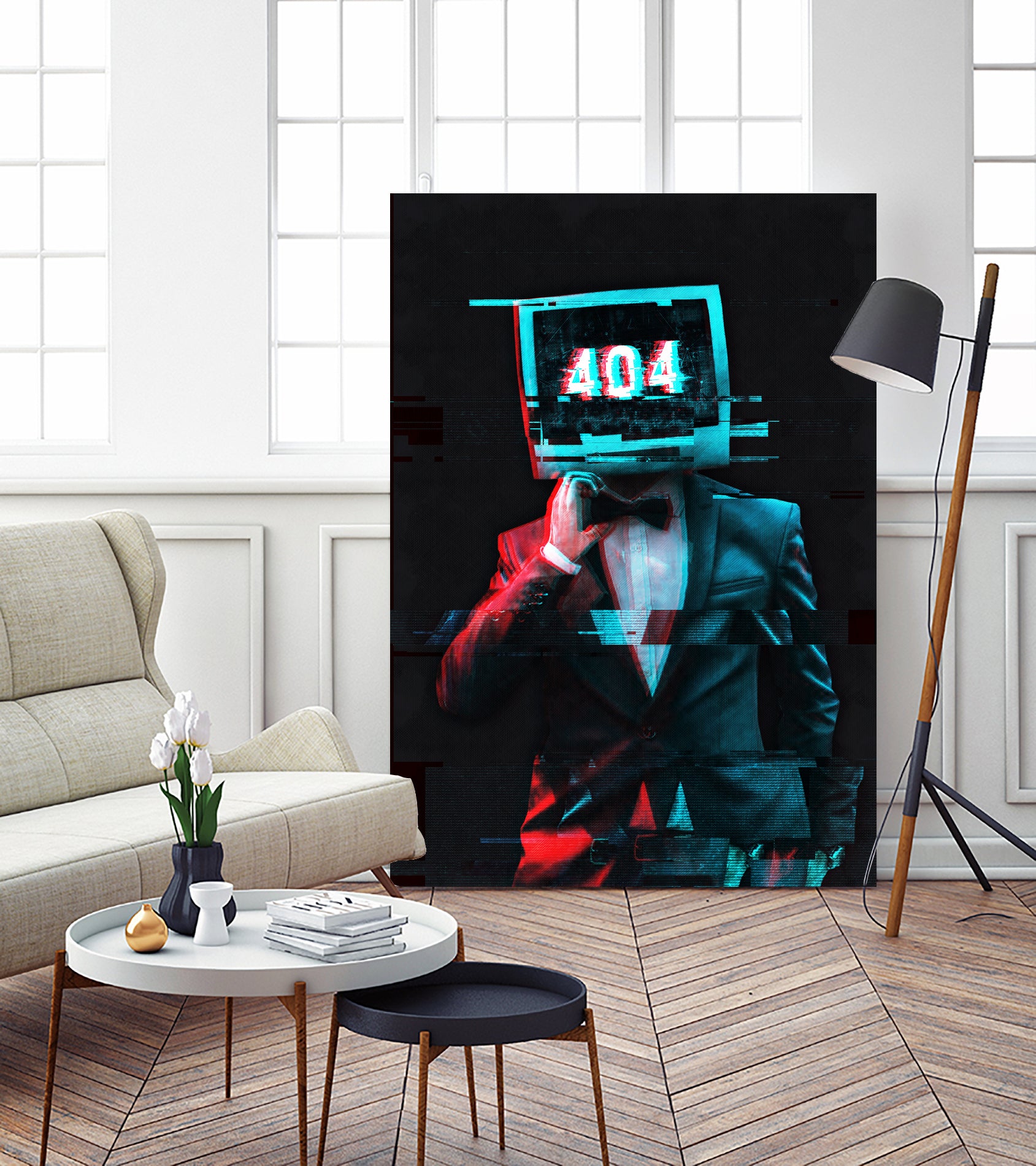 404 by Menelaos Trompoukis on GIANT ART - black digital painting