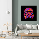 Stormtrooper | Star Wars | Pop Art by William Cuccio on GIANT ART - pink digital painting