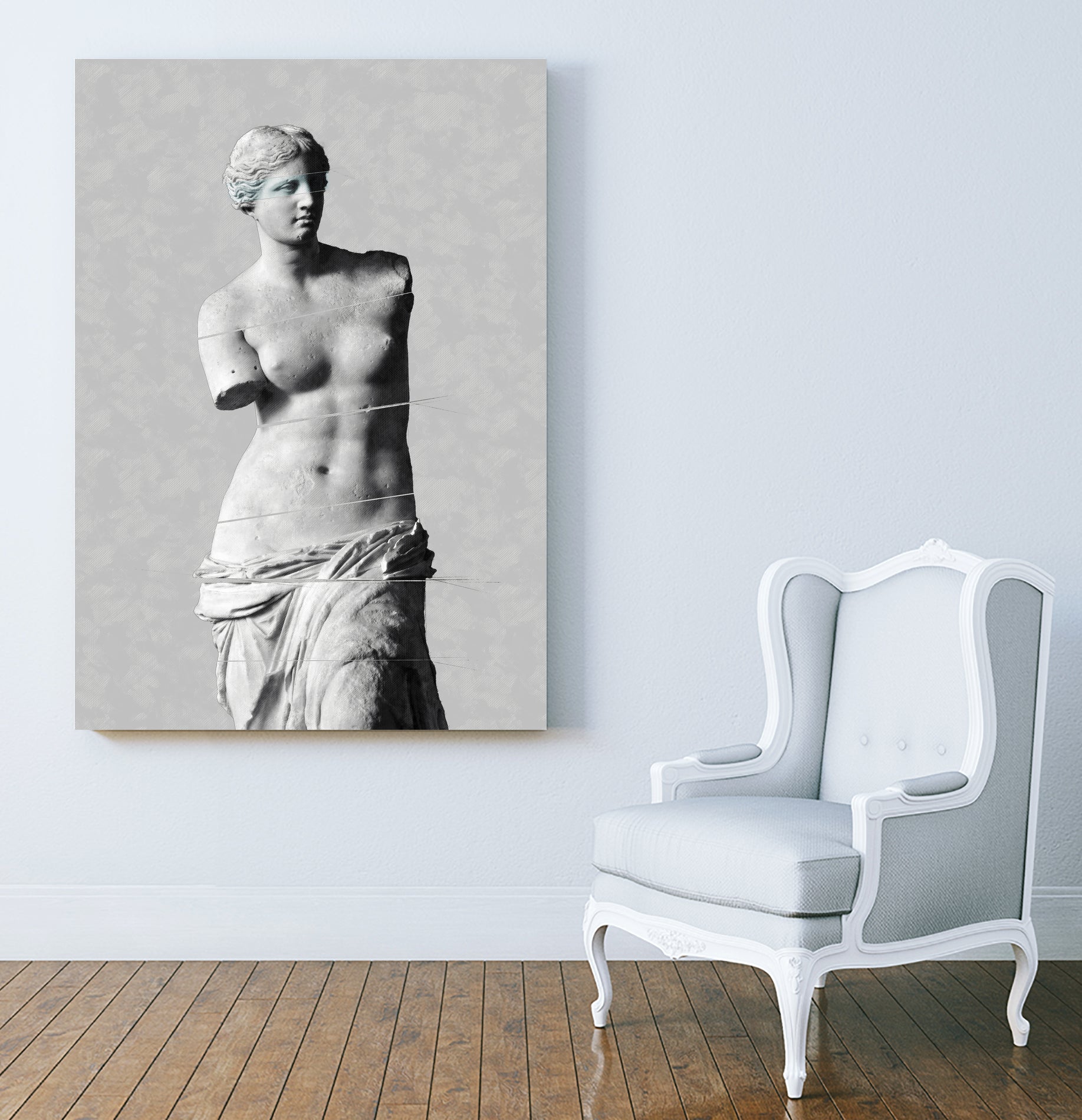 Venus de Milo by Menelaos Trompoukis on GIANT ART - gray digital drawing