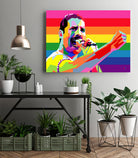 freddy mercury pride by Ahmad Nusyirwan on GIANT ART - yellow digital drawing