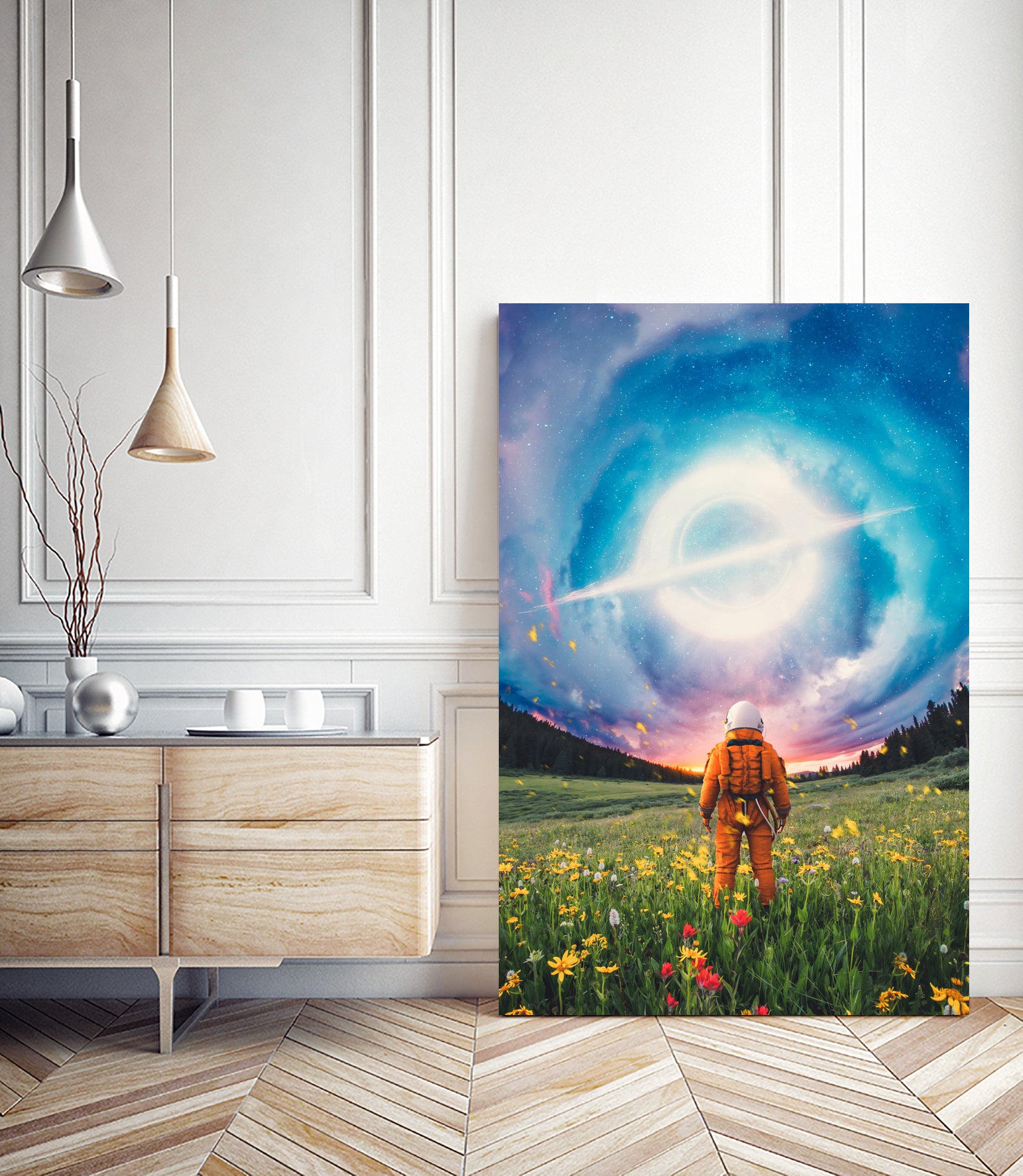 New World by Annisa Tiara Utami on GIANT ART - blue photo manipulation