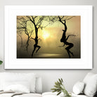 Dancing Trees by Igor Zenin on GIANT ART - black photo manipulation