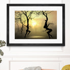 Dancing Trees by Igor Zenin on GIANT ART - black photo manipulation