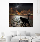 Strasburg's Night by Igor Zenin on GIANT ART - black digital painting