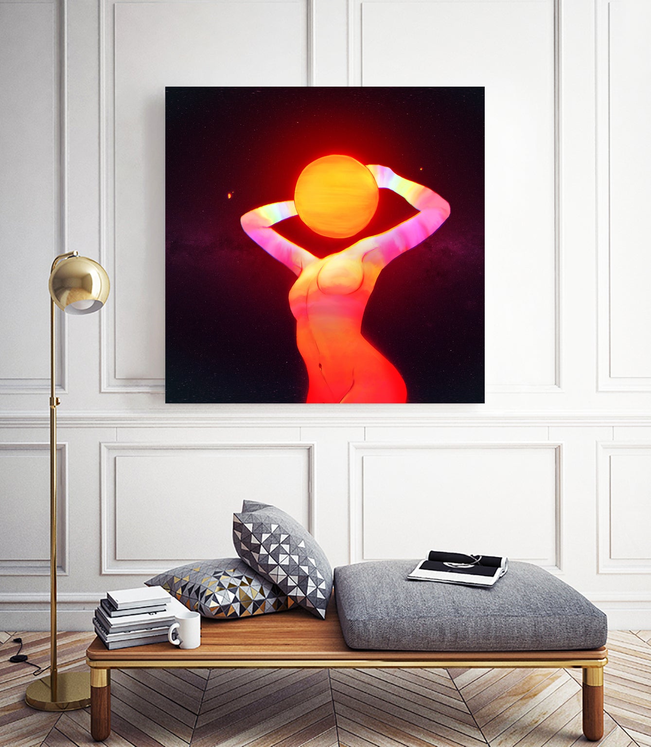 Sun Head (v2 Reworked) by Francois Martin Painchaud on GIANT ART - red character design