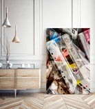 RETRO LOVE #3 by Sara Bernini on GIANT ART - gray digital painting
