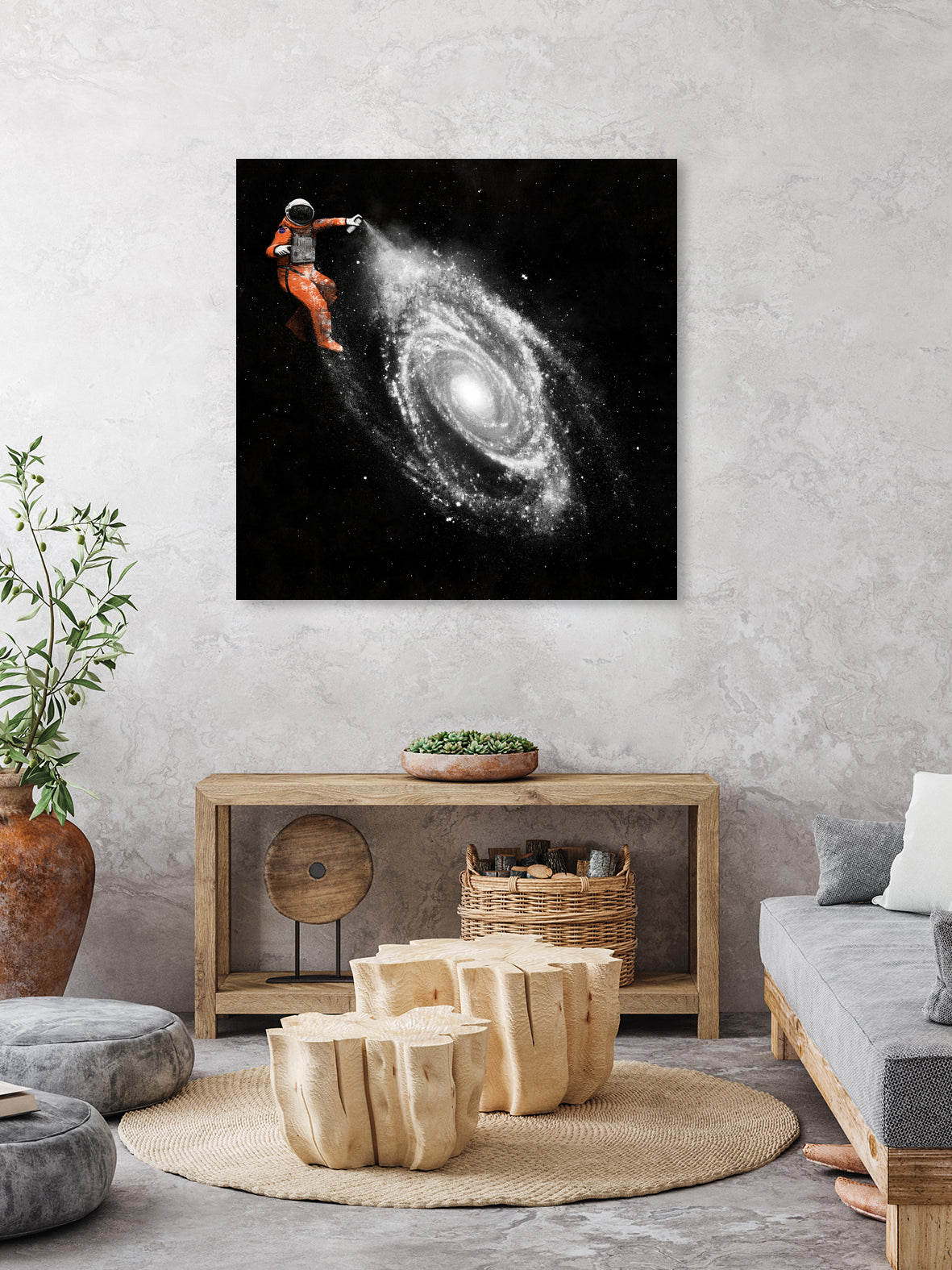 Space Art by Florent Bodart on GIANT ART - black digital painting