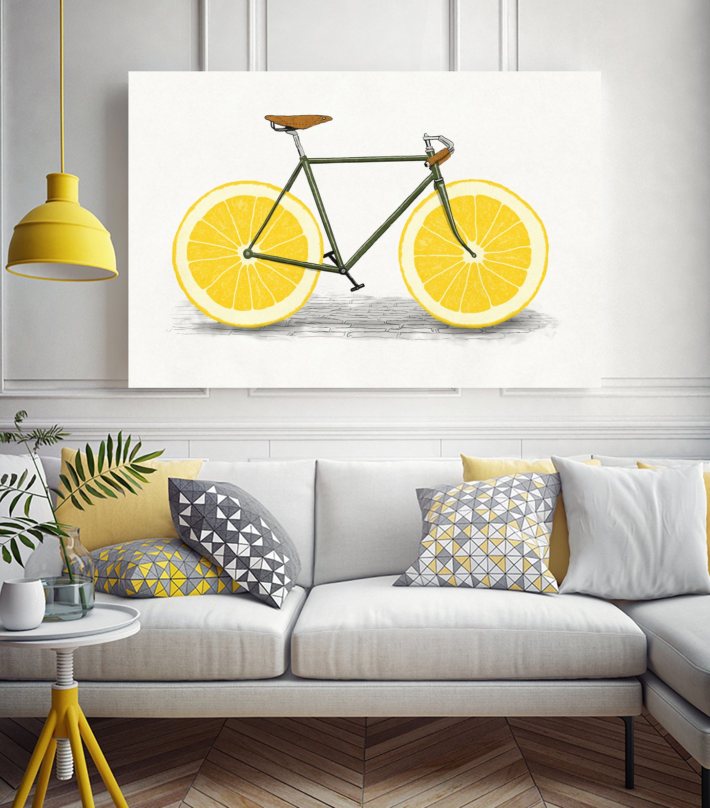 Zest by Florent Bodart on GIANT ART - yellow digital painting