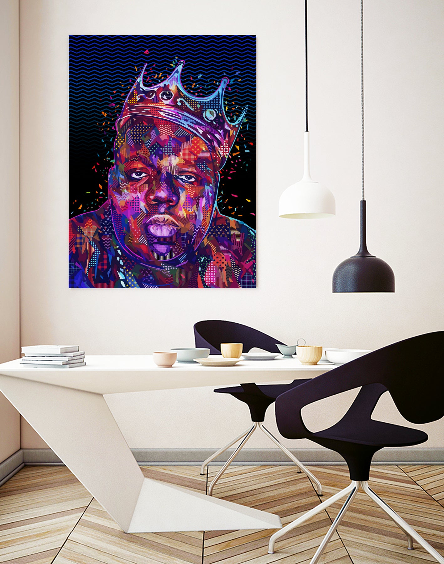 Pop Notorious by Alessandro Pautasso on GIANT ART - black digital painting