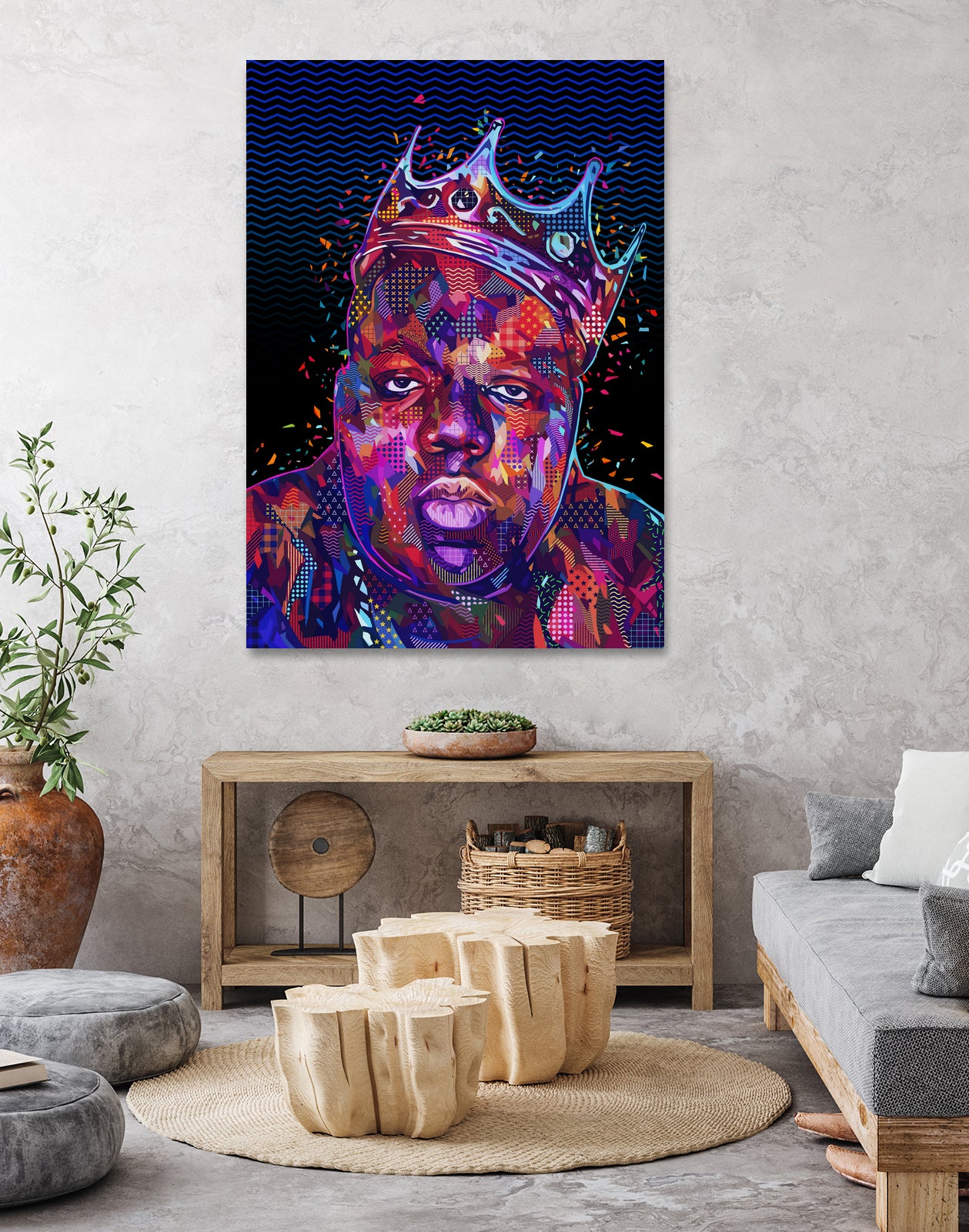 Pop Notorious by Alessandro Pautasso on GIANT ART - black digital painting