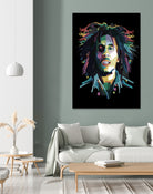 BOB MARLEY by Aan Susanto on GIANT ART - black character design