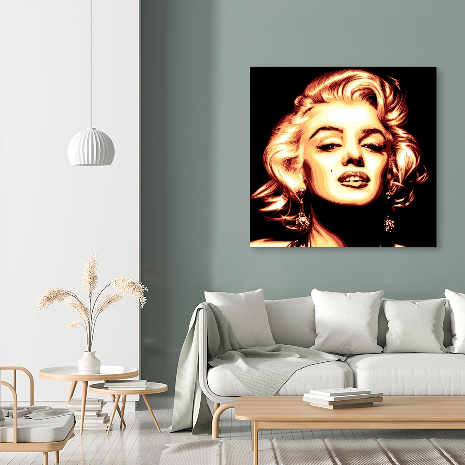 Marilyn Monroe by Harun Elibol on GIANT ART - white vector illustration