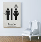 Psycho by Viktor Hertz on GIANT ART - gray vector illustration
