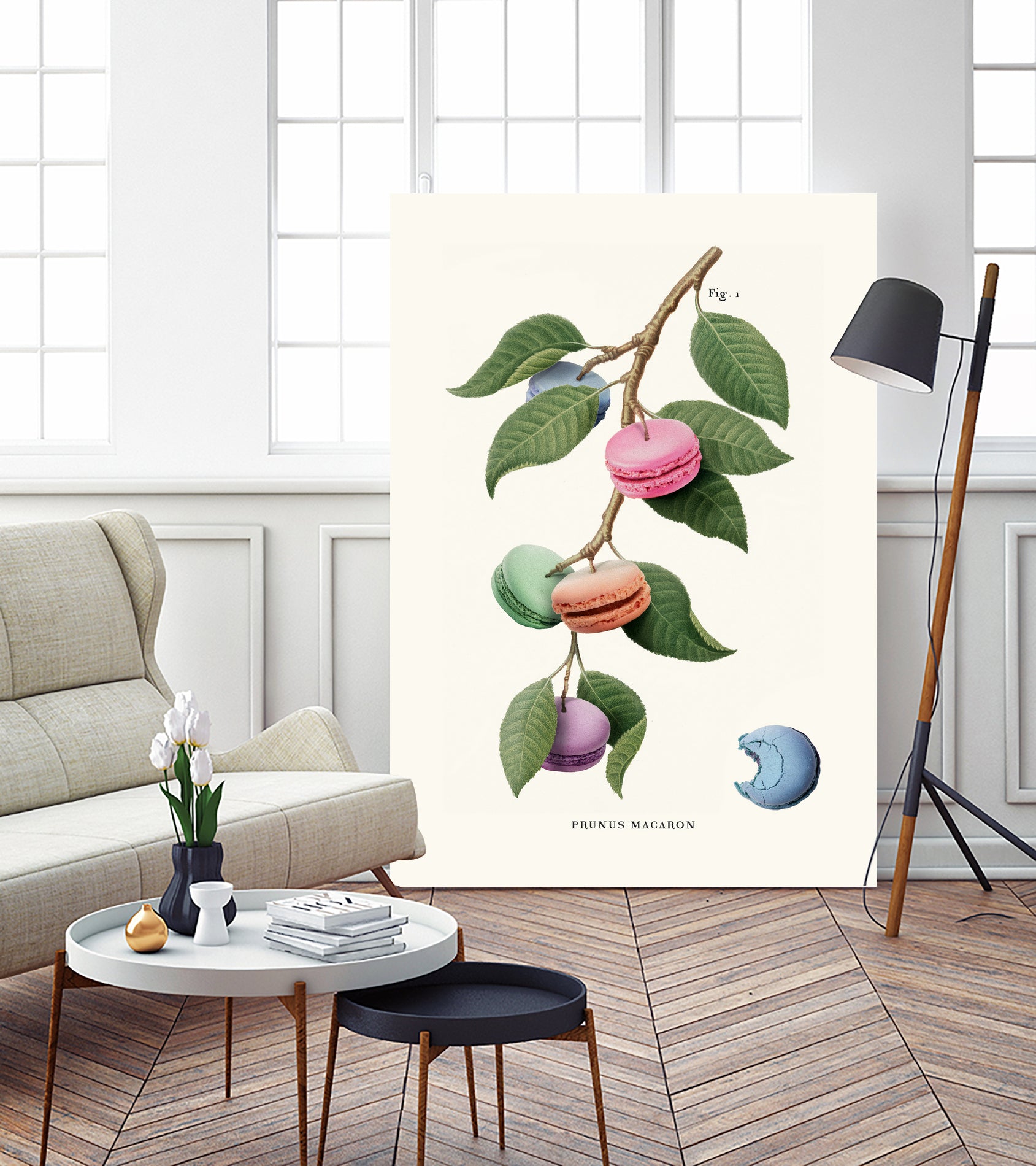 Macaron Plant by Jonas Loose on GIANT ART - green digital drawing