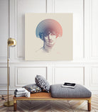 Stay Safe by Aimer Heinz on GIANT ART - blue vector illustration