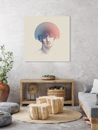 Stay Safe by Aimer Heinz on GIANT ART - blue vector illustration