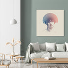 Stay Safe by Aimer Heinz on GIANT ART - blue vector illustration