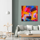 oil_m by ROMA TIMBREZA on GIANT ART - yellow mixed media