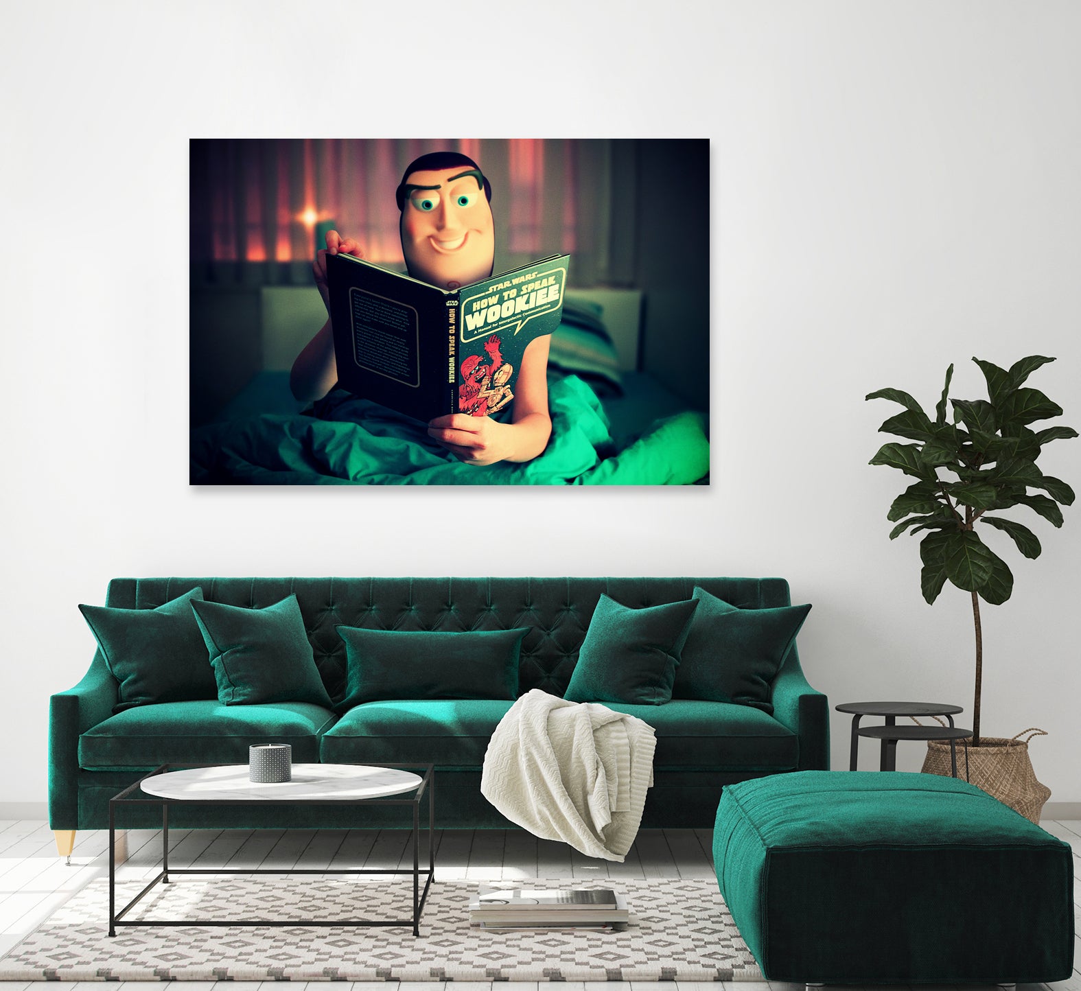 A Bestseller by Caroline Sauvage on GIANT ART - blue photo manipulation