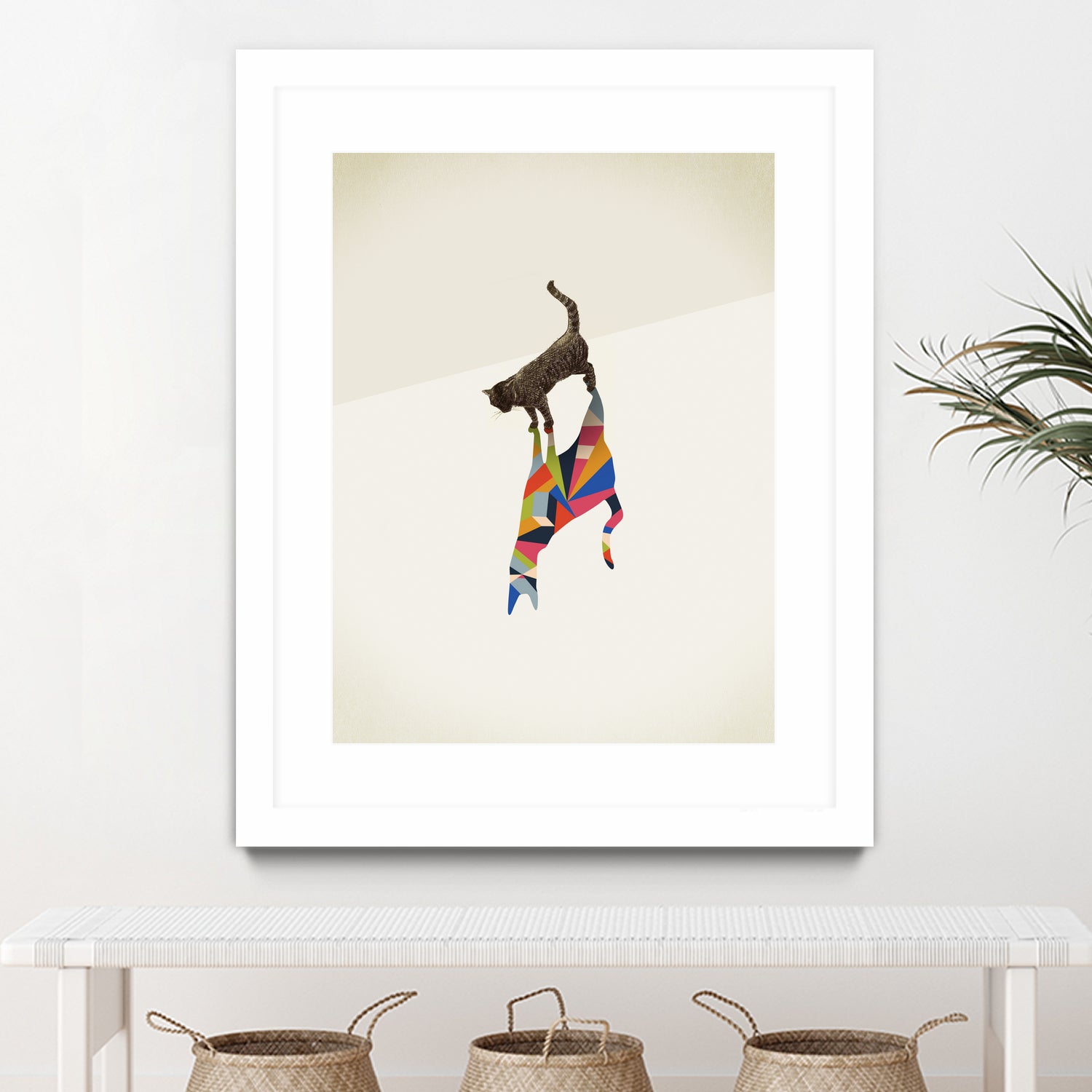 Walking Shadow, Cat by Jason Ratliff on GIANT ART - photo illustration