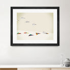 Walking Shadow, Paper Planes by Jason Ratliff on GIANT ART - white photo illustration