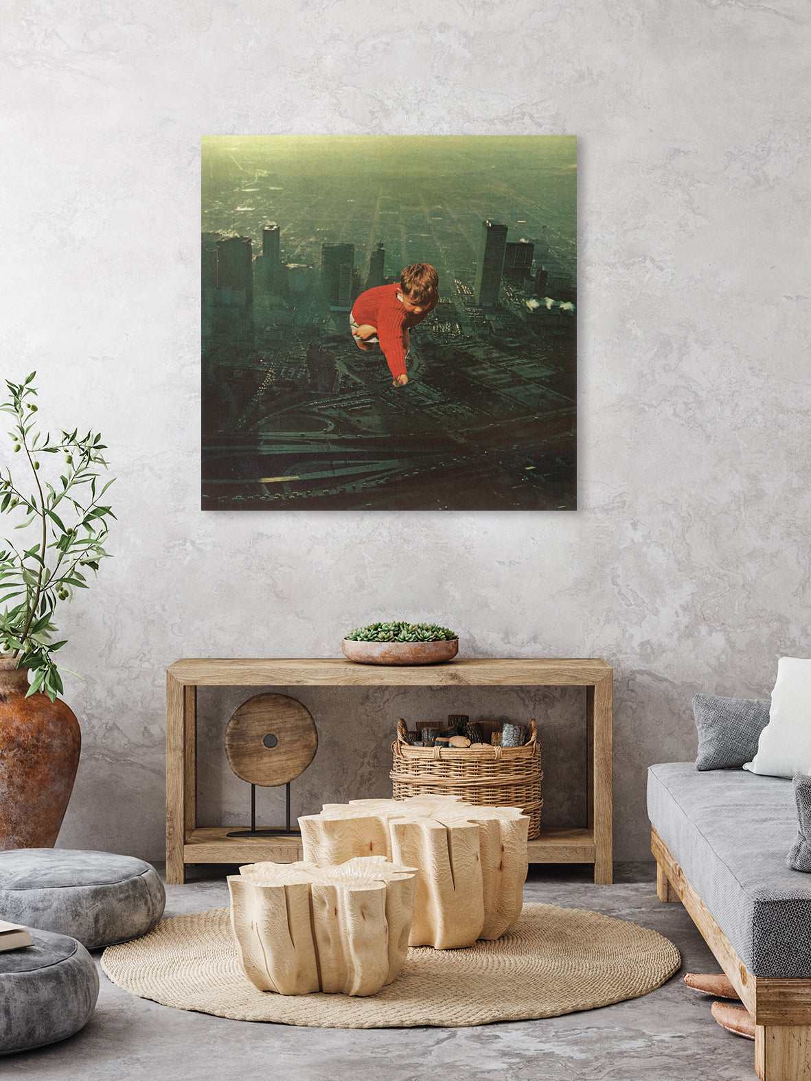 Houston by Jesse Treece on GIANT ART - photo illustration