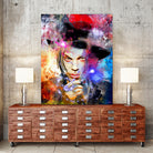 Prince Painted by Daniel Janda on GIANT ART - gray digital painting