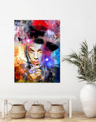 Prince Painted by Daniel Janda on GIANT ART - gray digital painting