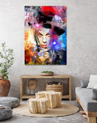 Prince Painted by Daniel Janda on GIANT ART - gray digital painting