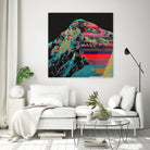 Working On A Dream by Jamison Gish on GIANT ART - blue digital painting