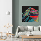 Working On A Dream by Jamison Gish on GIANT ART - blue digital painting